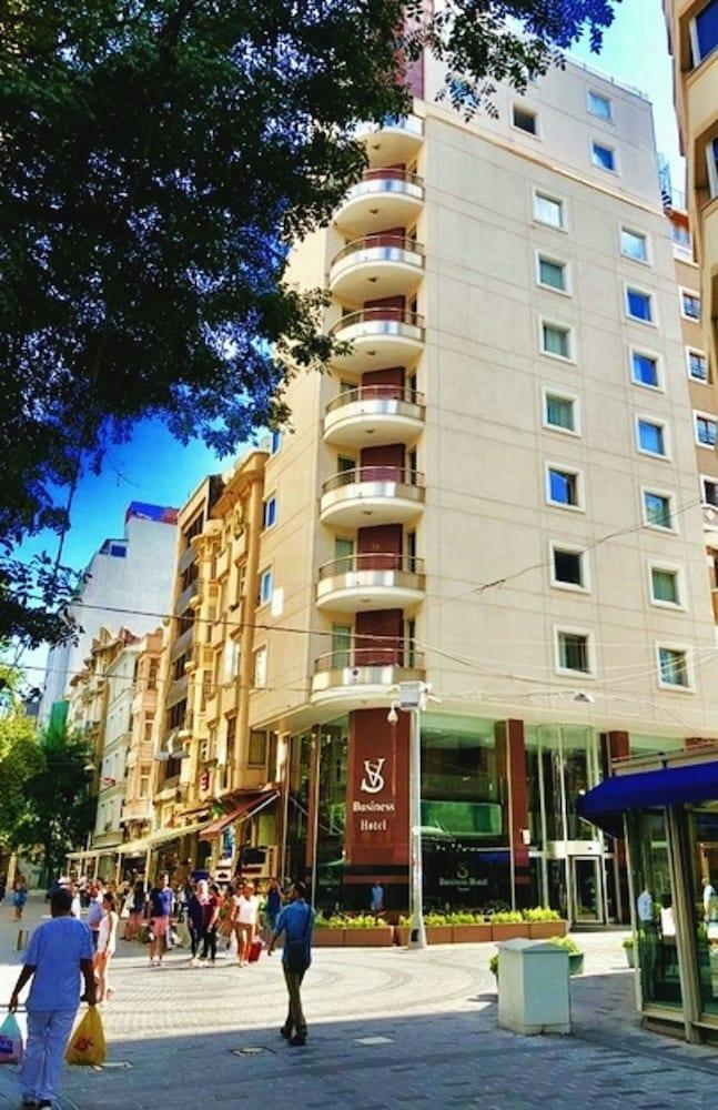 Sv Business Hotel Taksim Estambul Exterior foto