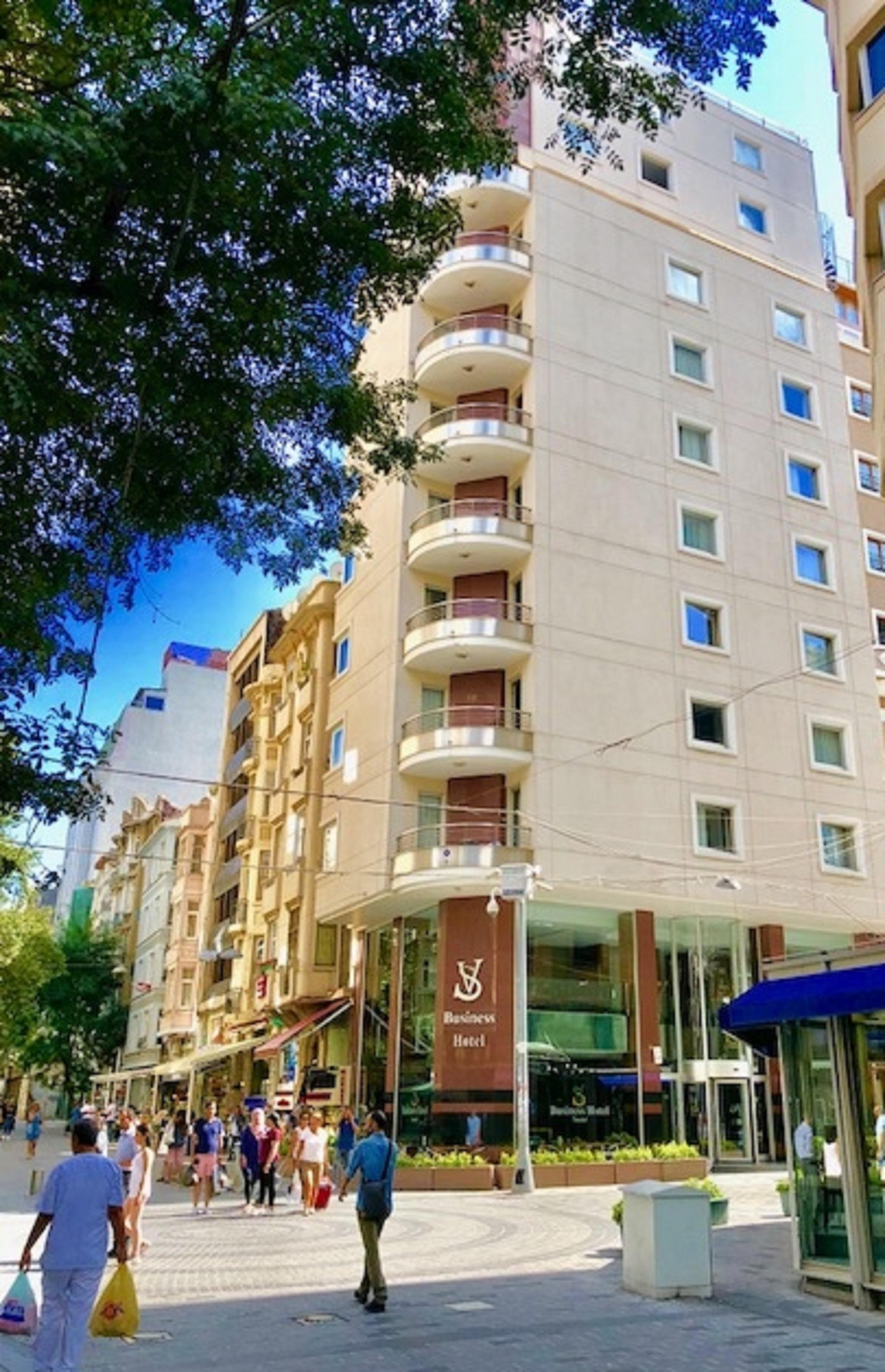Sv Business Hotel Taksim Estambul Exterior foto