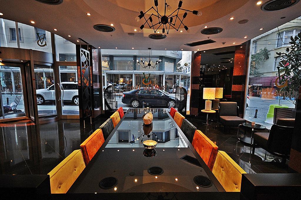 Sv Business Hotel Taksim Estambul Exterior foto