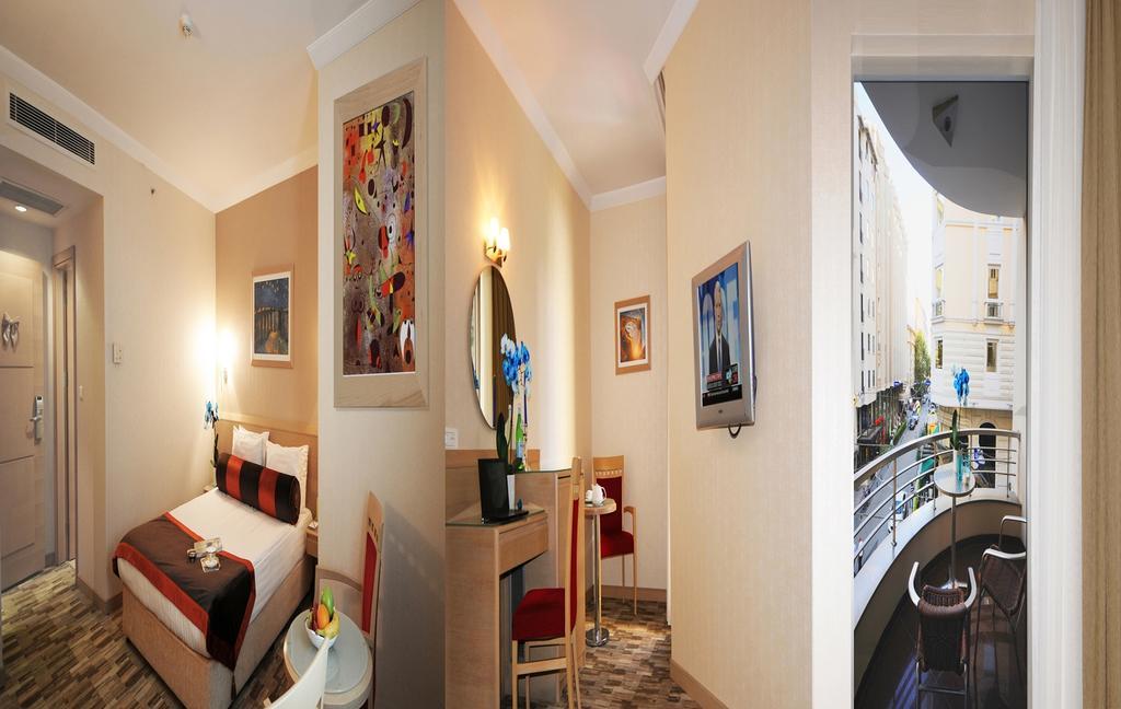 Sv Business Hotel Taksim Estambul Exterior foto