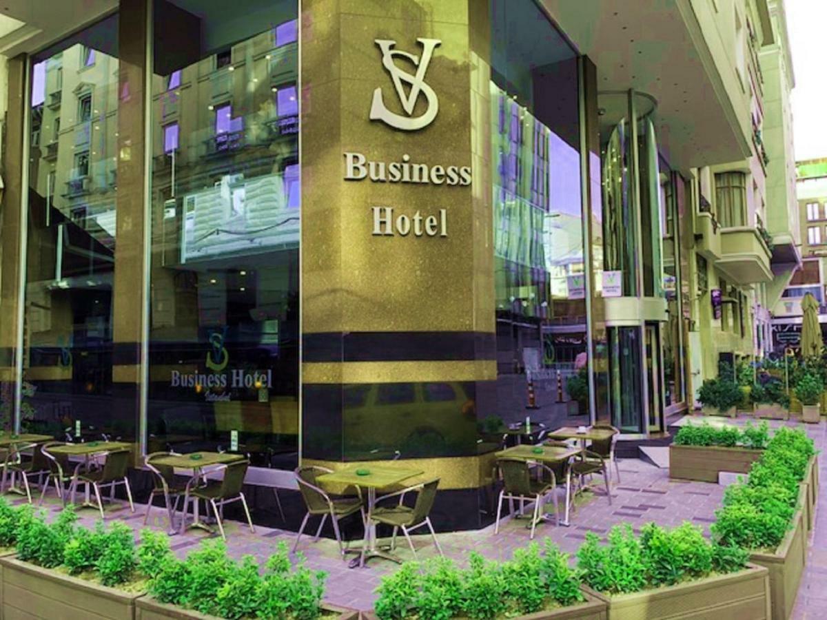 Sv Business Hotel Taksim Estambul Exterior foto